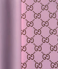 Pink and Brown GG Luxury Paper