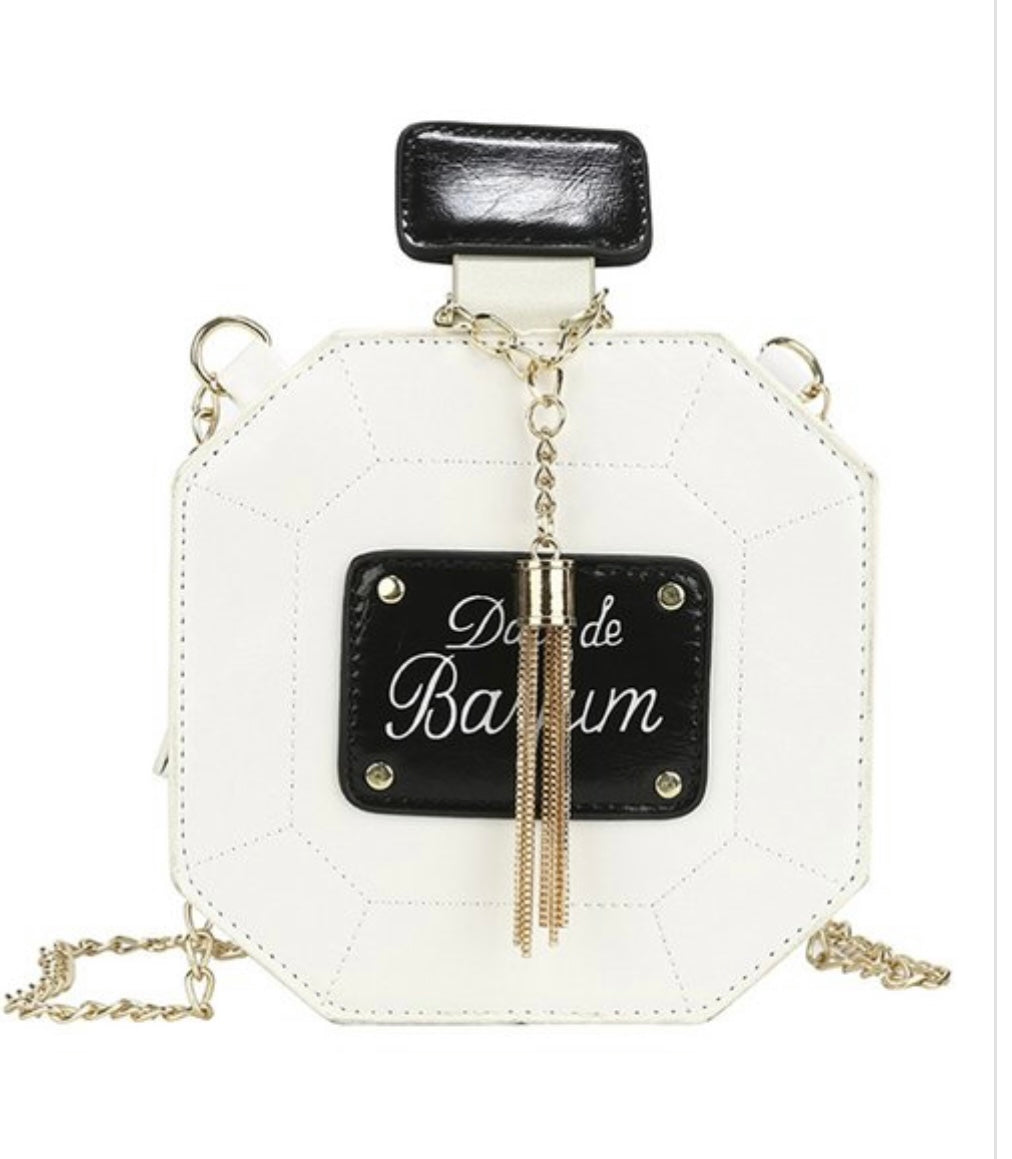 Perfume bottle purse