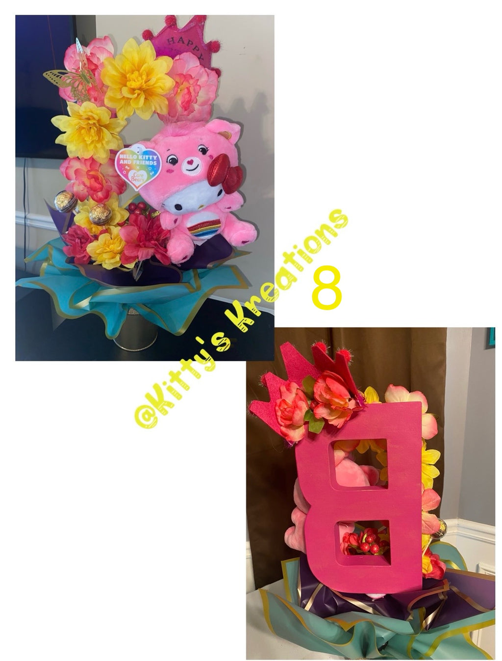 Floral Letter Bouquets