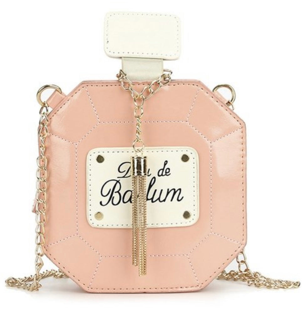 Perfume bottle purse