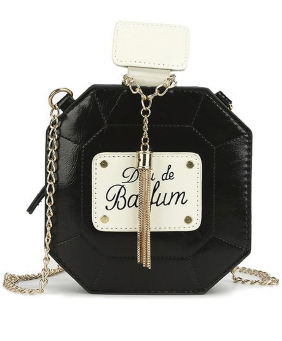 Perfume bottle purse